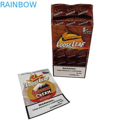 3Caja de bolsas de Mylar biodegradable de.5g con espesor de 3.5g Caja de papel corrugado para almacenamiento impreso personalizado