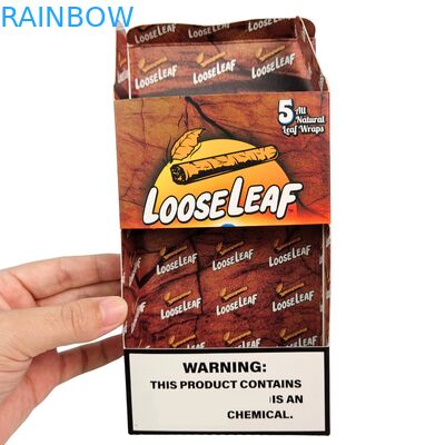 3Caja de bolsas de Mylar biodegradable de.5g con espesor de 3.5g Caja de papel corrugado para almacenamiento impreso personalizado