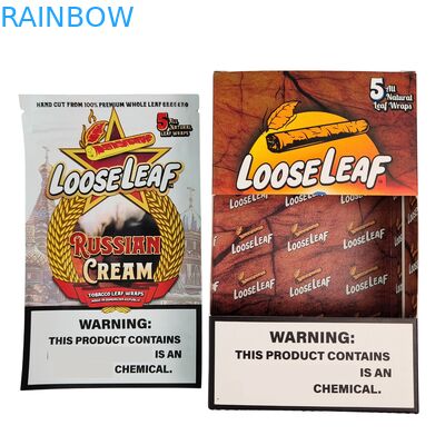 3Caja de bolsas de Mylar biodegradable de.5g con espesor de 3.5g Caja de papel corrugado para almacenamiento impreso personalizado