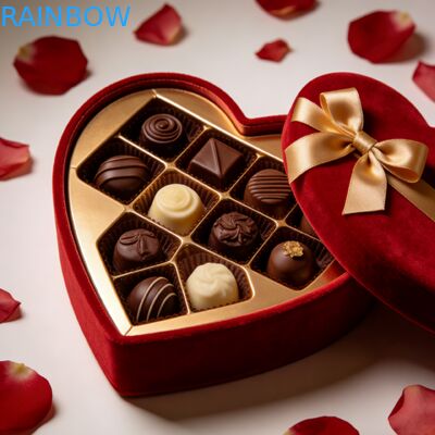 Caja de regalo de chocolate personalizada con logotipo, embalaje de caramelos, caja de cosméticos, caja de barra de chocolate vacía