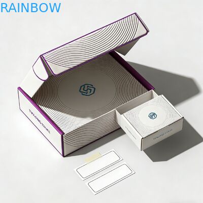 Carpetas de correo de regalos biodegradables personalizadas con laminación Matt y logotipo personalizado