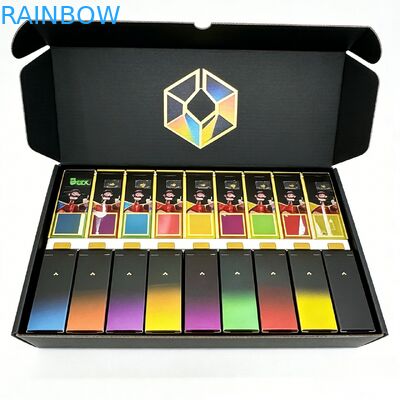 Custom Luxury Recycled Materials Paper Box with Magnetic Closure and Customizable Inserts for Gift Packaging