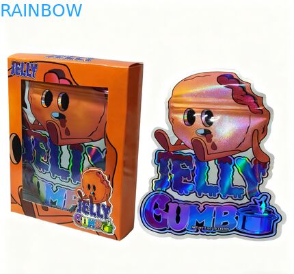 Bolsas de Mylar reabribles de 3.5 g impresas a medida para el embalaje de bocadillos Bolsas de pie