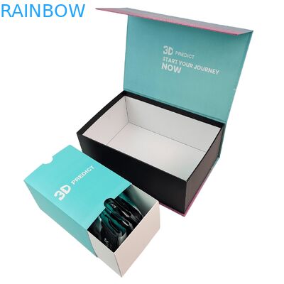 Caja de embalaje de alineadores dentales personalizados del fabricante con logotipo, reciclable, de lujo, magnética, para brackets dentales, caja de regalo de papel rígido