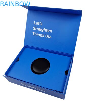 Caja de regalo con cierre magnético de lujo personalizado Caja de embalaje duradera de 350 g de grosor para joyería cosméticos