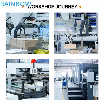 Caja de papel de tamaño personalizado con pantalla de ventana transparente y espesor de 350 g para envases de alimentos