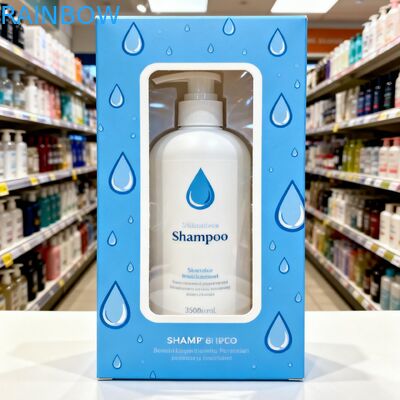 Caja de regalo de papel portátil personalizada con ventanas transparentes, caja de regalo para fiestas, caja de papel para galletas, donas, cajas de papel con asa