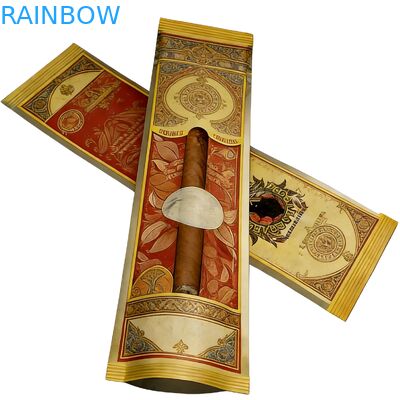 Custom Printed Smell Proof Resealable Holographic Mylar Bag Ziplock Pouch for Food and Tobacco