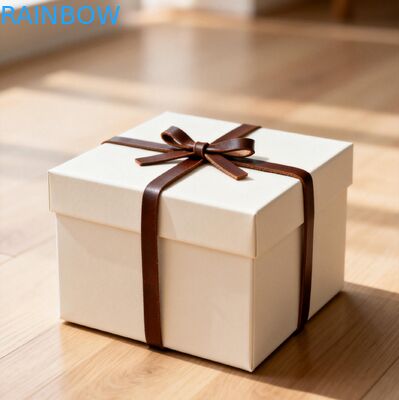 Cajas de regalo de cartón rígido plegable ecológico para joyería, ropa, zapatos, relojes, embalaje en relieve, caja de embalaje premium