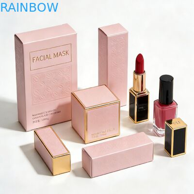 Caja de perfumes de lujo personalizada con espesor de 350 g y estampado en caliente para embalaje de regalo premium