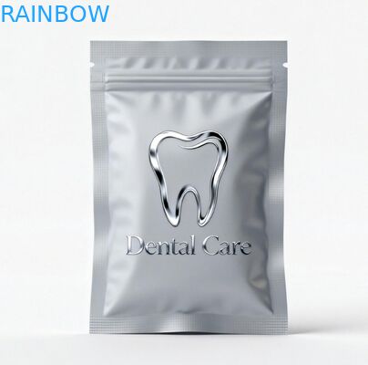 Bolsa de empaque para alineadores de ortodoncia personalizada con cremallera resellable y material de grado alimenticio en tamaños personalizables