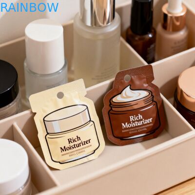 Bolsas de Mylar de Foil Pequeñas de Plástico para Empaquetado de Cremas y Lociones de Cuidado de la Piel Personalizadas, Bolsas de Muestra Cosméticas, Bolsas Termosellables, Bolsitas Pequeñas y Mini Bolsas