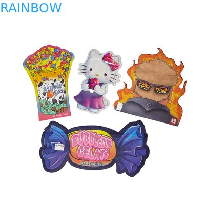 Bolsas de Mylar personalizadas a prueba de olores y resistentes a los niños para empaquetar aperitivos y alimentos