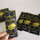 Caja de papel real de rey Honey del holograma del logotipo del laser del bolso de Malasia Vip de la bolsita real de encargo de la miel
