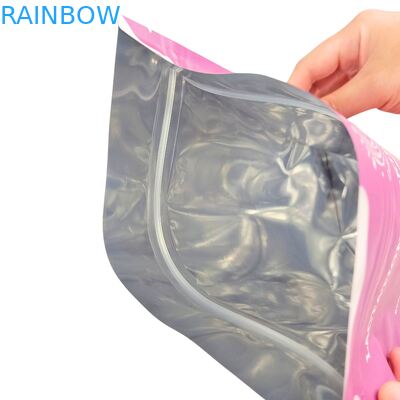 Sello térmico Aseguramiento de calidad Prueba de humedad Tamaño personalizado Bolso de comida recargable