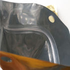 El logotipo de encargo se levanta las bolsas del café, bolsos Ziplock metálicos del acondicionamiento de los alimentos del oro