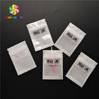 Las bolsas plásticas del SGS que empaquetan el sello poner crema cosmético de la cremallera del aceite empaquetan la bolsa del papel de aluminio