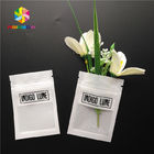 Las bolsas plásticas del SGS que empaquetan el sello poner crema cosmético de la cremallera del aceite empaquetan la bolsa del papel de aluminio