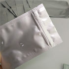 Color plata llano se levanta el empaquetado laminado modificado para requisitos particulares los bolsos de la bolsa de la cremallera