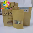 Bolsa de papel de empaquetado a prueba de humedad de Kraft del sellado caliente de la caja de papel Eco - amistoso