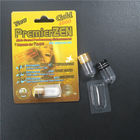 Caja de presentación de empaquetado de la tarjeta de píldora del ABS de las botellas de la ampolla plástica material del rinoceronte 12