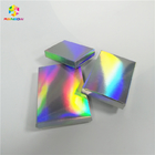 La caja de regalo de papel del holograma compone los productos cosméticos modificados para requisitos particulares para el empaquetado de la barra de labios