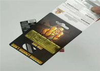 Tarjeta plástica de empaquetado del parte movible de las píldoras del sexo de la cápsula de la tarjeta de la ampolla del rinoceronte 69-9000 para Enhancemen masculino