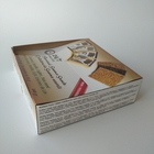 El cartón plegable de empaquetado de la cartulina acanalada del incienso herbario de papel surge la caja de presentación