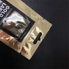 Tres bolsas plásticas de Mylar del sello de los lados que empaquetan el logotipo de encargo de los bolsos impreso