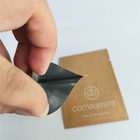 Bolsas plásticas de la prueba del olor que empaquetan las bolsitas de papel de Kraft para el empaquetado de las píldoras
