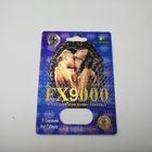Haga un inventario la tarjeta de la ampolla 3D de FX 9000 que empaqueta para el parte movible plástico de la cápsula masculina del aumento