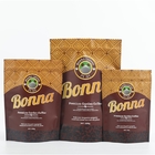 Biodegradable levántese las bolsas del café que adelgazan la impresión del fotograbado de las bolsitas de té del verde de Matcha