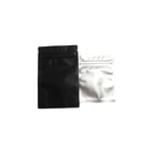 Ziplock negro mate impreso aduana de la bolsita del papel de aluminio de las bolsas de plástico del sellado caliente