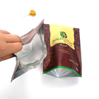 bolso de café mate de empaquetado de la prueba del olor del final de la bolsa de la hoja del café de 250g 500g 1kg con la válvula