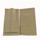 Bolsas de papel modificadas para requisitos particulares biodegradables de la bolsa de la parte inferior plana