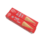 La caja de empaquetado de papel del helado del color de CMYK modificó a Logo For Cookies Packaging para requisitos particulares