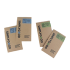 El material reciclable Brown Kraft modificó las bolsas de papel para requisitos particulares para el empaquetado cosmético