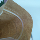 El exfoliante corporal biodegradable BOPP VMPET coloca el bolso para arriba de empaquetado