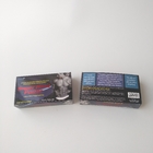 La aduana imprimió la caja de empaquetado de la tarjeta del papel de la píldora blanca de la atención sanitaria