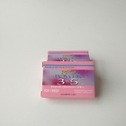 Embalaje rectangular de empaquetado de encargo B de papel del maquillaje de la pestaña brillante de las píldoras de la caja de papel de Logo Recycled Cosmetic Contact Lenses