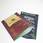 Matte Aluminum Foil Coffee Packaging empaqueta con el logotipo y la válvula modificados para requisitos particulares