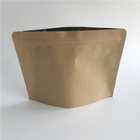Los bolsos del ziplock del papel de Kraft del té del papel de aluminio se levantan el sellado caliente impreso