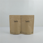Brown biodegradable Kraft Doypack de papel empaqueta el cosmético abonable