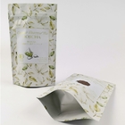 Bolso de empaquetado 350g del té de la cremallera de CMYK FDA Gravnre con la hoja dentro