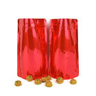 Las bolsas de plástico Ziplock de oro de Mylar que empaquetan el cierre en la parte superior reciclable