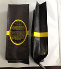 Bolsas plásticas por encargo que empaquetan, bolsos de empaquetado del café lateral del escudete