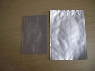 Bolsa lateral del papel de aluminio del sello de la plata tres llanos pequeña para los productos electrónicos