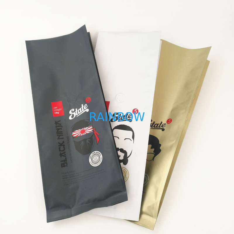 Fotograbado de OPP AL Plastic Stand Up Pouch 120 Mic Food Coffee Candy Frosted CPP