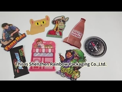 Bolsa Mylar para snacks con cierre resellable, forma especial troquelada de 3.5g, a prueba de niños