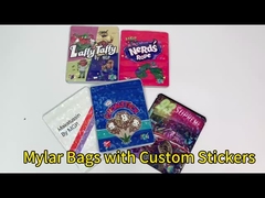 Bolsas Mylar de 3.5g con Logotipo Personalizado Impreso